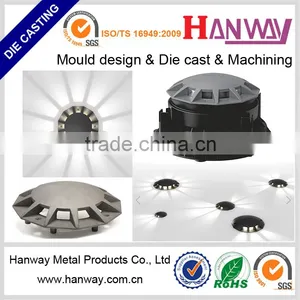 China Manufacturer Cnc Machining Parts Aluminum Die Casting Lighting Fixture Led Housing for Lamp Cover Quality Choice thumbnail-2