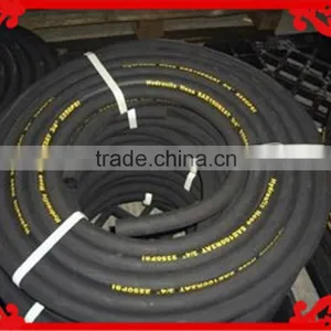 High Tensile Good Quality Factory Price Anti-abrasion Flexible Hydraulic Rubber Hose thumbnail-2