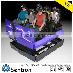 6 Seat vr 9d Movie Theater Cinema Equipment thumbnail-1