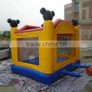 2015 Hot Kids Inflatable Mickey and Minnie Castle Bouncer thumbnail-3