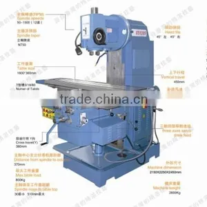 X5136S Knee Type Vertical Milling Machine thumbnail-1