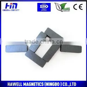 High Quality Strong Ferrite Arc Block Bar Ring Magnets thumbnail-3