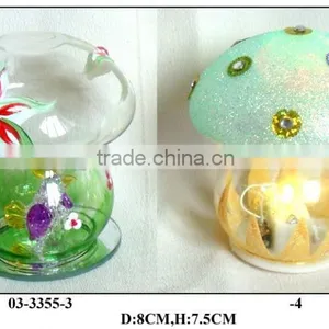 Beautiful Easter Glass Gift Mushroom Shape thumbnail-1