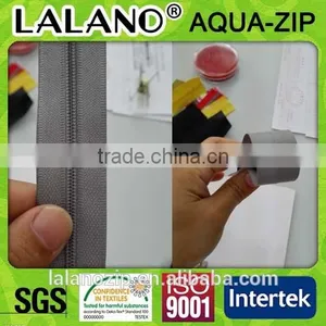 2015 5# Size Custom Gray Color Waterproof Zipper Use for Plastic Waterproof Zipper Bag thumbnail-1