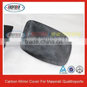 Auto Carbon Side Mirror Cover Stick On For Maserati Quattroporte/Ghibli thumbnail-2