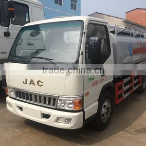 Mini Fuel Tank Truck Made in China JAC 3.5-5cbm Mini Fuel Tank Truck thumbnail-4