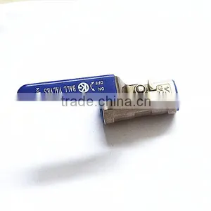 Stainless Steel 1 PC 1/2" 316 BALL VALVE thumbnail-2