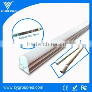 Shenzhen Factory High Efficiency T5 LED Tube Lighting 1.2m With Isolation Driver Power Supply With CE RoHS FCC thumbnail-1