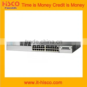 WS-C3850-24P-L Catalyst 3850 24 10/100/1000 PoE+ 715W Switch thumbnail-1