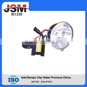 HID Six-inch Round Lamp Iron Sheel Plating Hunting Light thumbnail-1
