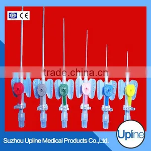 IV Cannula With Wing Injection Port thumbnail-1