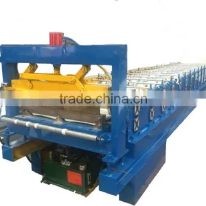 YX28-820 Cold Joint Hidden Roof Panel Roll Forming Machine thumbnail-1