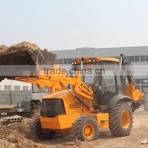 Mini Wheel Loader Machine 7ton Backhoe Loader Prices thumbnail-6