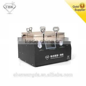 2016 HOT TBK-408 Laminating and Remove Bubble 2 in 1 Machine With Buil-in Air Compressor and Vacuum Pump for Lcd Screen Repair thumbnail-5