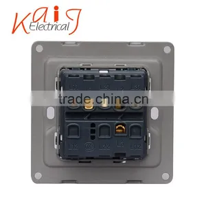 Wall Mount 3 Gang Light Switch With Led Indicator thumbnail-4