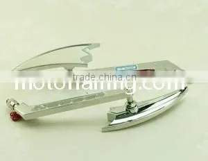Universal Motorcycle Rear Mirrors + Wholesale Price thumbnail-1