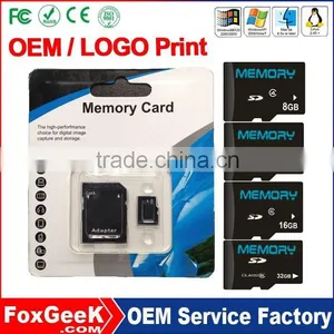 Top Brand SD Memory Card 64G Class 10 With Blister Packing,Bulk Price 64GB Micro Capacity SD Card 2 4 8 16 32 128 256 M mb thumbnail-1