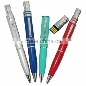 Laser Pointer Ball Pen, Advertising Pen USB Flash, Pen USB for Promotional,colorful Usb Available to Choose thumbnail-1