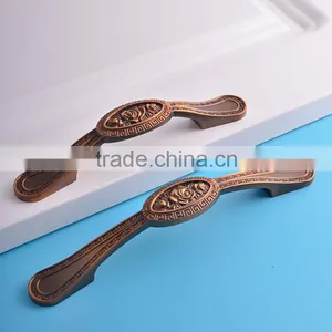 2016 New Design Antique Plating Bronze Metal Cabinet Handle for Home Furniture thumbnail-3