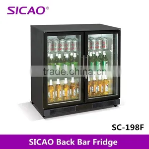 Glass Door Display Beverage Cooler for Supermarket thumbnail-1
