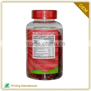 Custom Print Plastic Pvc Shrink Wrap Pharmaceutical Bottle Label thumbnail-2