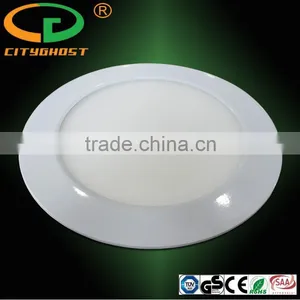 White Color Aluminum Frame Small Power 9W Round Panel Ceiling Light thumbnail-1