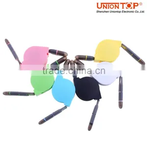 Long Length Usb Data Charger Cable 2 in 1 Usb to Red White Yellow Cable for Mobile thumbnail-1
