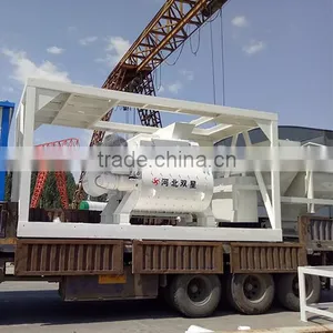 Twin-shaft 1m3 Concrete Mixer Machine JS1000 Concrete Mixer thumbnail-1