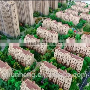 Real Estate 1/150 Residence Community Building Model Making thumbnail-4