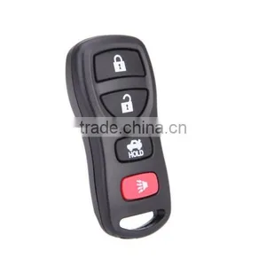 New Replacement Remote Key Fob Case Shell With Button Pad 4 Buttons Key Cover thumbnail-1