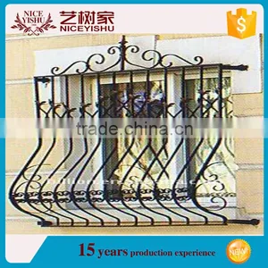 Home Metal Window Grills / Decorative Iron Work Window Grill thumbnail-4