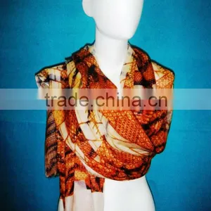 Viscose New Digital Print Scarf thumbnail-1