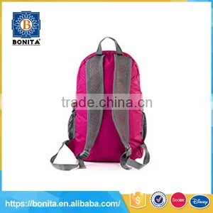 Bright Color Leisure 210D Foldable Funny School Backpacks thumbnail-3