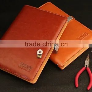 High Quality Custom Business Paper Notebook With USB thumbnail-1