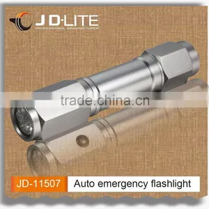 8 LED Emergency Light Flashlight With Auto Rescue Seatbelt Cutter, Car Glass Breaking Window Hammer thumbnail-1