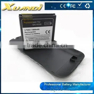 China Wholesale Super Capacity Android Phone Thick Battery + Battery Cover thumbnail-1