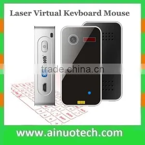 2015 Hot Sell Projection Virtual Wireless Mouse and Keyboard Bluetooth Laser Keyboard for Iphone and Android Phone thumbnail-1