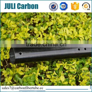 Juli Professional Supplier Corrosion Resistance Custom Cnc Cutting 3k Gloss Carbon Fiber Oval Tube/pipe Price List thumbnail-1