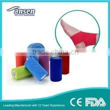 Surgical Colourful High Quality Self-adhesive Elastic Cohesive Bandage for Medical Use thumbnail-1