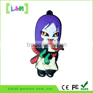 PVC USB Flash Drive 1GB/Silicon USB Flash Drive 1GB Usb Memory Disk thumbnail-1