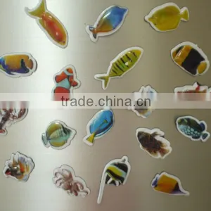 3d Puffy Pvc Refrigerator Magnet Sticker thumbnail-1