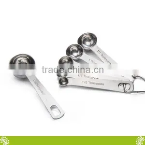 Stainless Steel Measuring Spoons With Silicone Handle,Mini Measuring Spoon Sets for Home Kitchen,Stainless Steel Cookware Set thumbnail-3