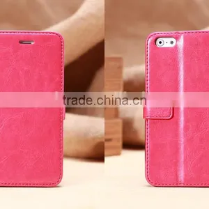 High Quality Leather Wallet Case Stand With Card Slot for IPhone 6 4.7" thumbnail-6