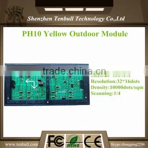 P10 Yellow Led Module Led Display thumbnail-1