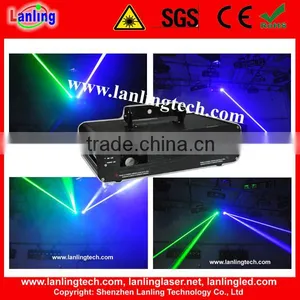 Professional Laser Projector/ Double Tunnel Fat Beam Laser Light thumbnail-1