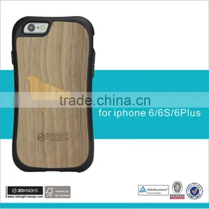 3D Laser Engraved Wood Bamboo Cell Phone Case for Iphone Cover thumbnail-3