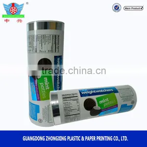 Cross Laminated Polyethylene Sachet Food Packaging Metalized Opp Film thumbnail-1