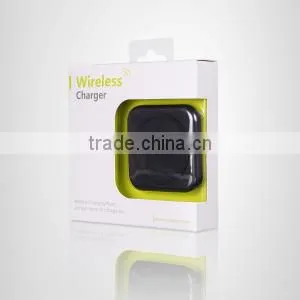 Qi Certified Mobile Phone Charger Mini Wireless Charging Pad for Cell Phone Usb Charger thumbnail-5