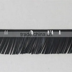 High Quality 4.5cm Black Simplify Design Tassel Lace Trims for Clothing thumbnail-2
