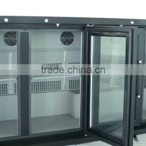 4 Glass Doors Beverage Coolerback Bar Beer Cooler Instant Beverage Cooler thumbnail-2